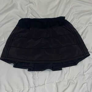 Lululemon Pace Rival Black Skirt - Size 6